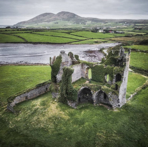 Tyredagh Castle (Ruins), Tyredagh, Ireland, Ireland